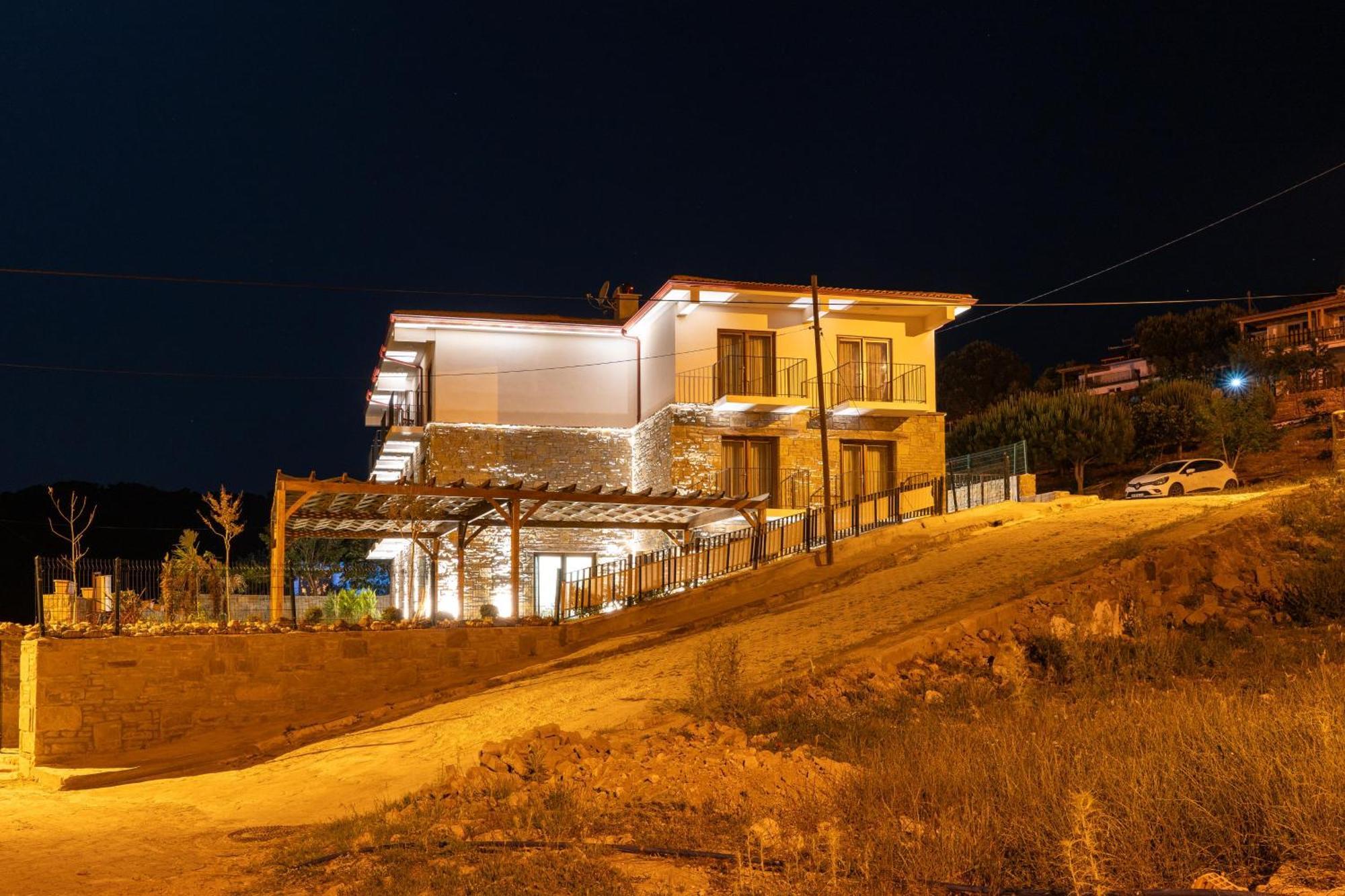 Terra Gaia Hotel İmroz Bagian luar foto