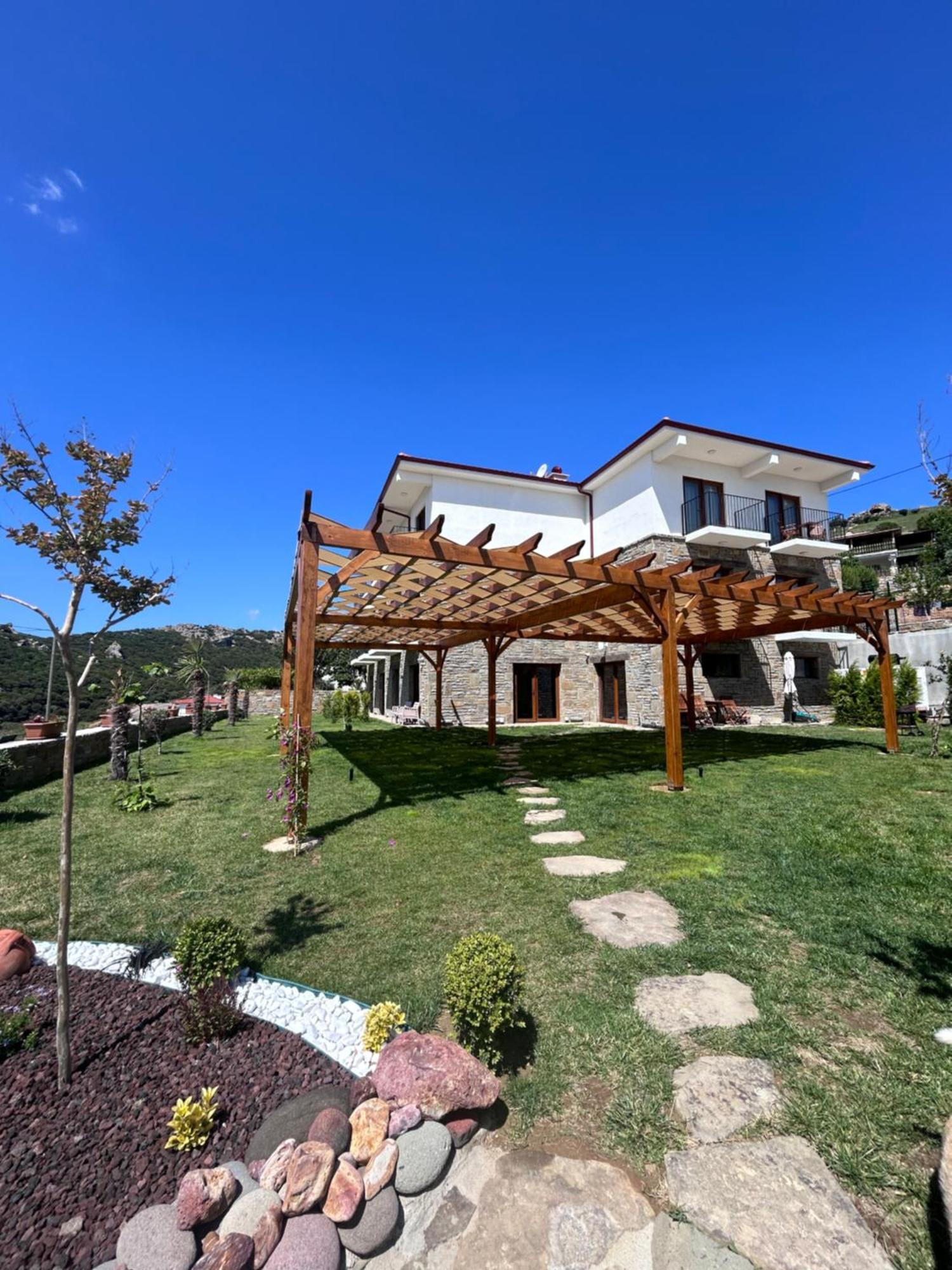 Terra Gaia Hotel İmroz Bagian luar foto